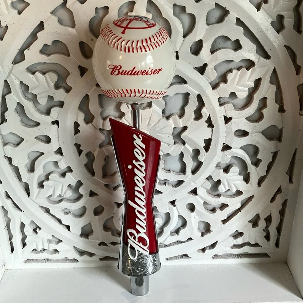 Budweiser NY Yankees Baseball Beer Tap Handle